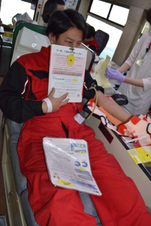 献血です！！